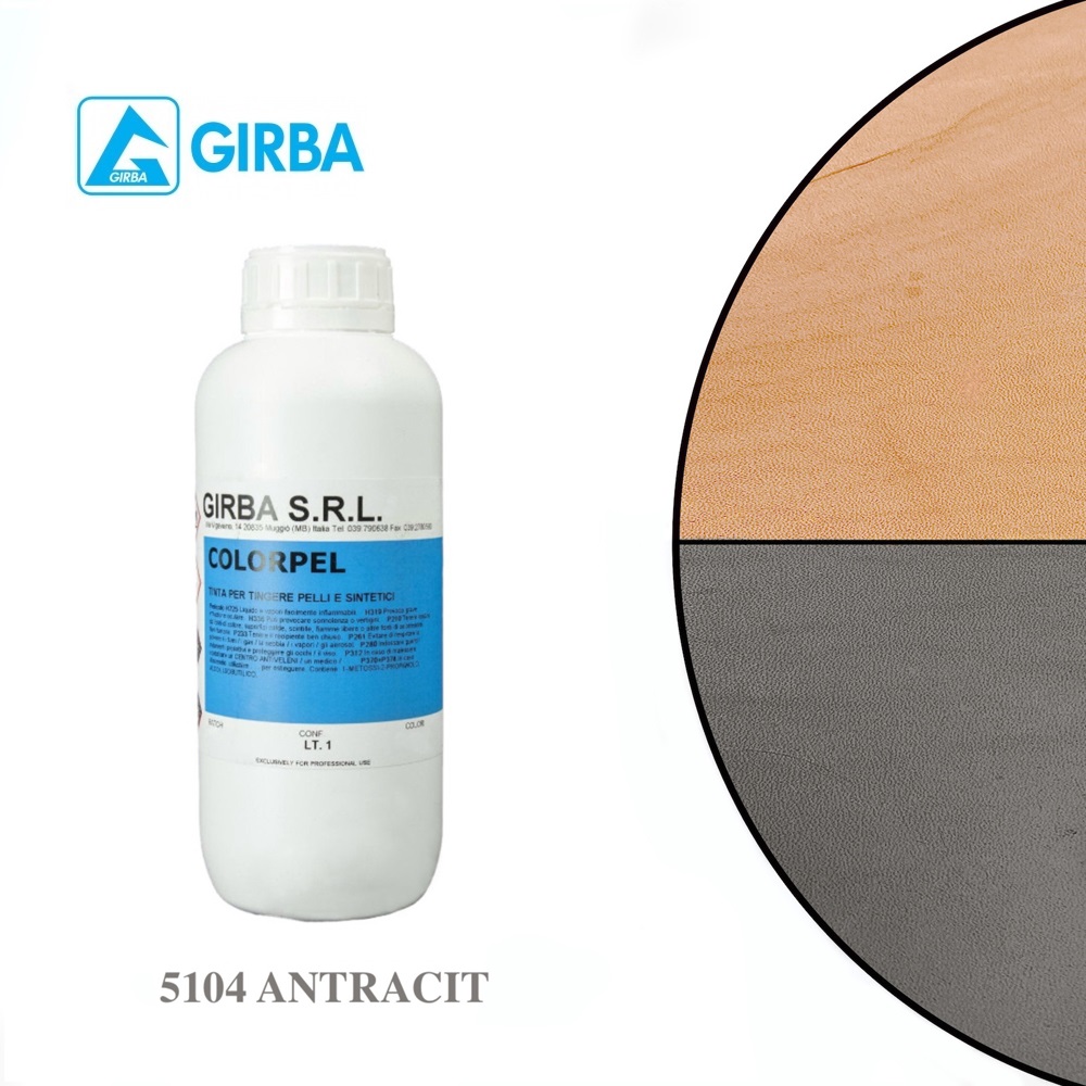 3155 ПРОНИКАЮЩАЯ КРАСКА, "GIRBA", COLORPEL, объем-1 литр, состав-Растворители, пигмент, Италия, Цвет