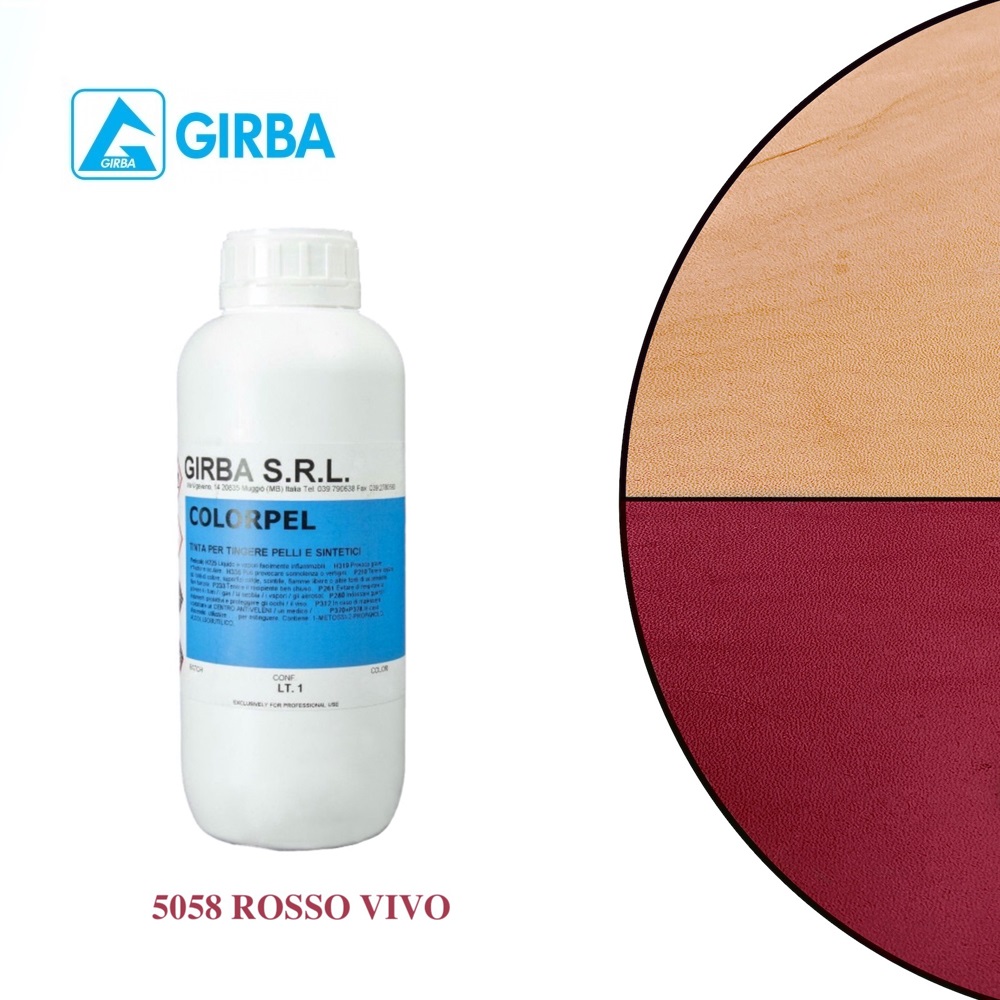 284 ПРОНИКАЮЩАЯ КРАСКА, "GIRBA", COLORPEL, объем-1 литр, состав-Растворители, пигмент, Италия, Цвет-