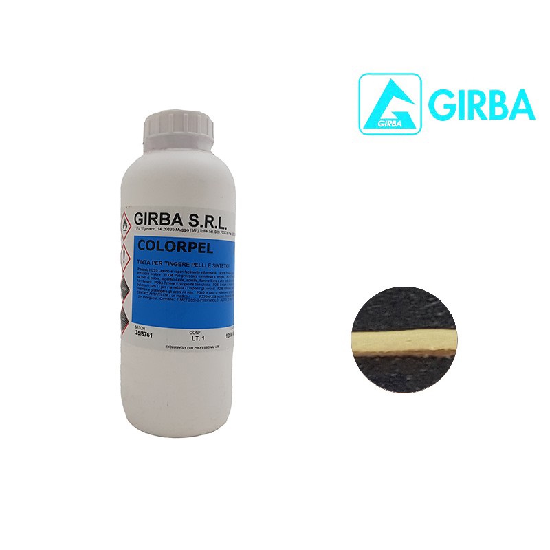 5086  КРАСКА NUBIO OPACO, "GIRBA", Матовая для урезов, объем-1 литр, Италия, Цвет-Бежевый
