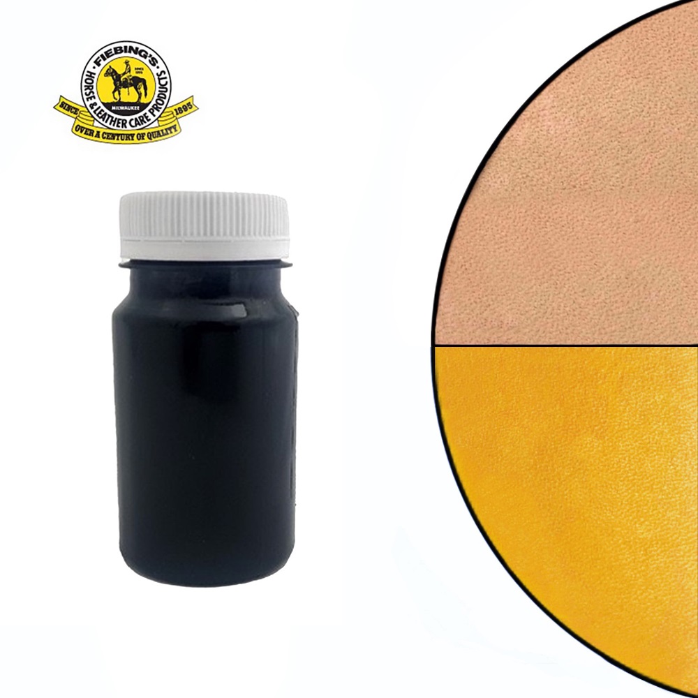 1233  КРАСКА LEATHER DYE, "FIEBING'S", Проникающая краска на спиртовой основе, объем-100 мл, США, Цв