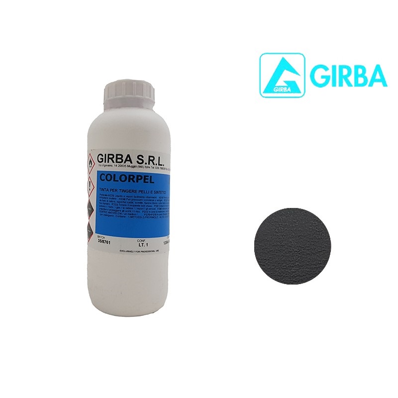 5906 ПРОНИКАЮЩАЯ КРАСКА, "GIRBA", COLORPEL, объем-1 литр, состав-Растворители, пигмент, Италия, Цвет