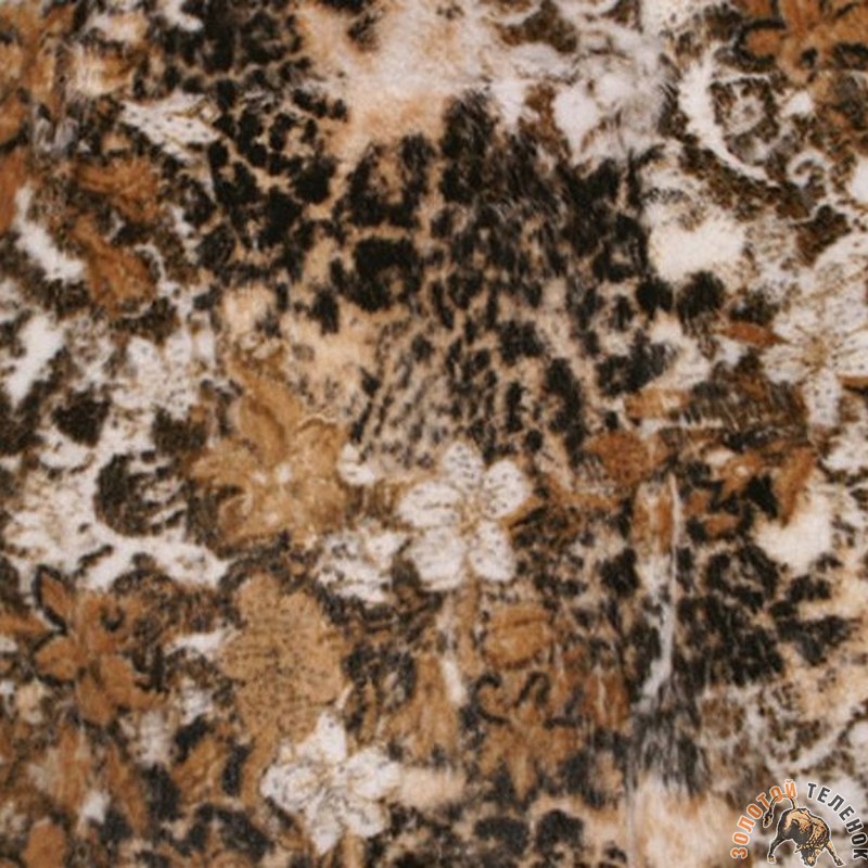 3782 МЕХ Кролик120*60cm Цветы, -18 мм, Испания
