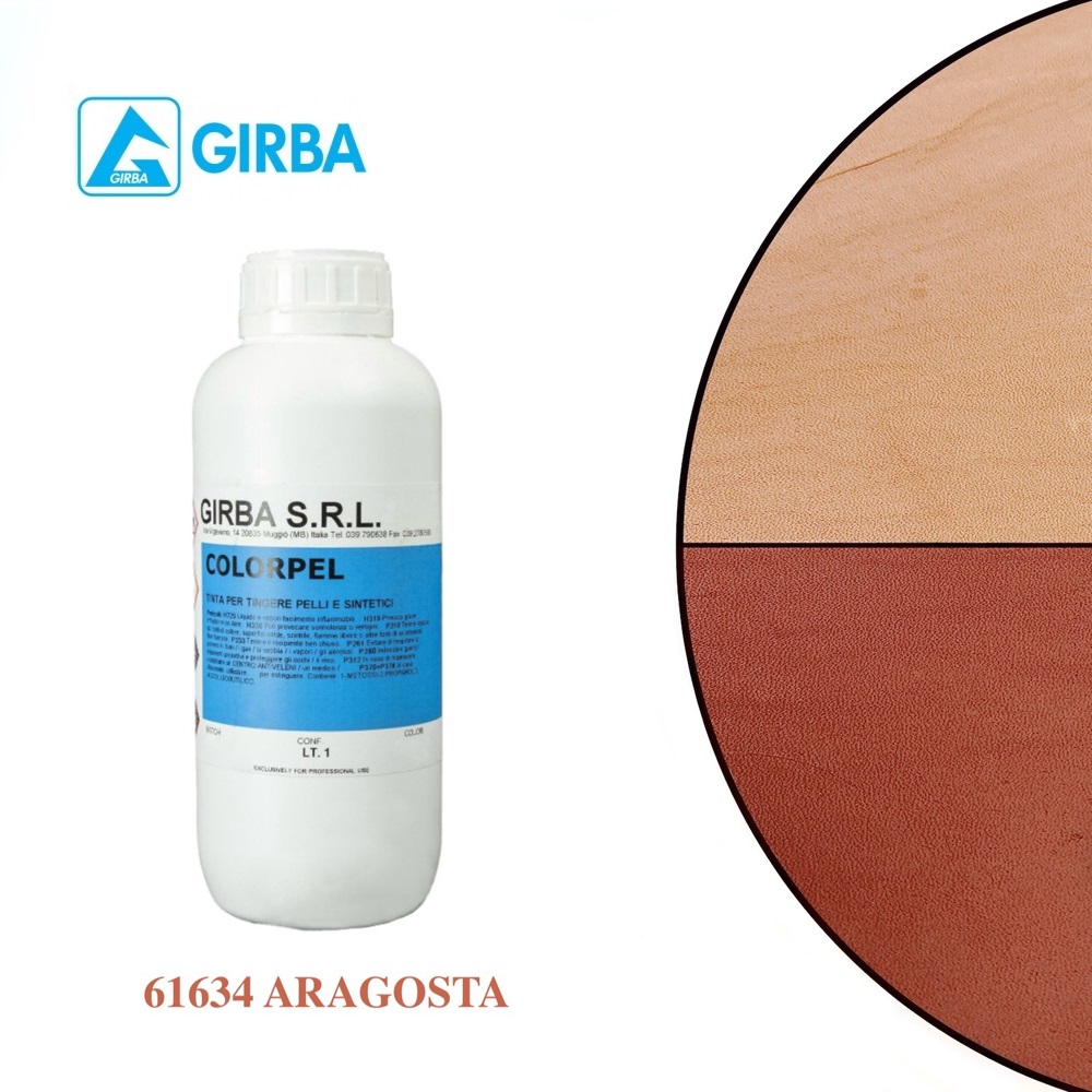 8770 ПРОНИКАЮЩАЯ КРАСКА, "GIRBA", COLORPEL, объем-1 литр, состав-Растворители, пигмент, Италия, Цвет