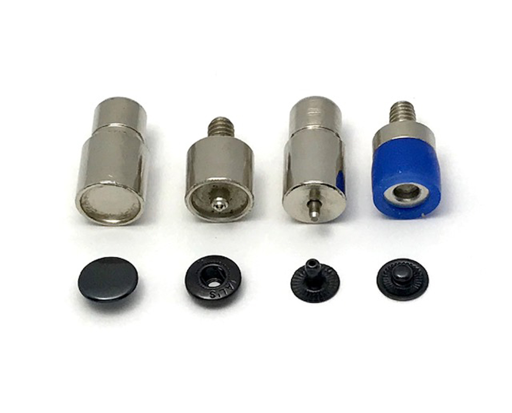 9858  НАСАДКА ПОД ПРЕСС, Под кнопку ALFA, размер-12.5 мм, состав-Сталь, Турция