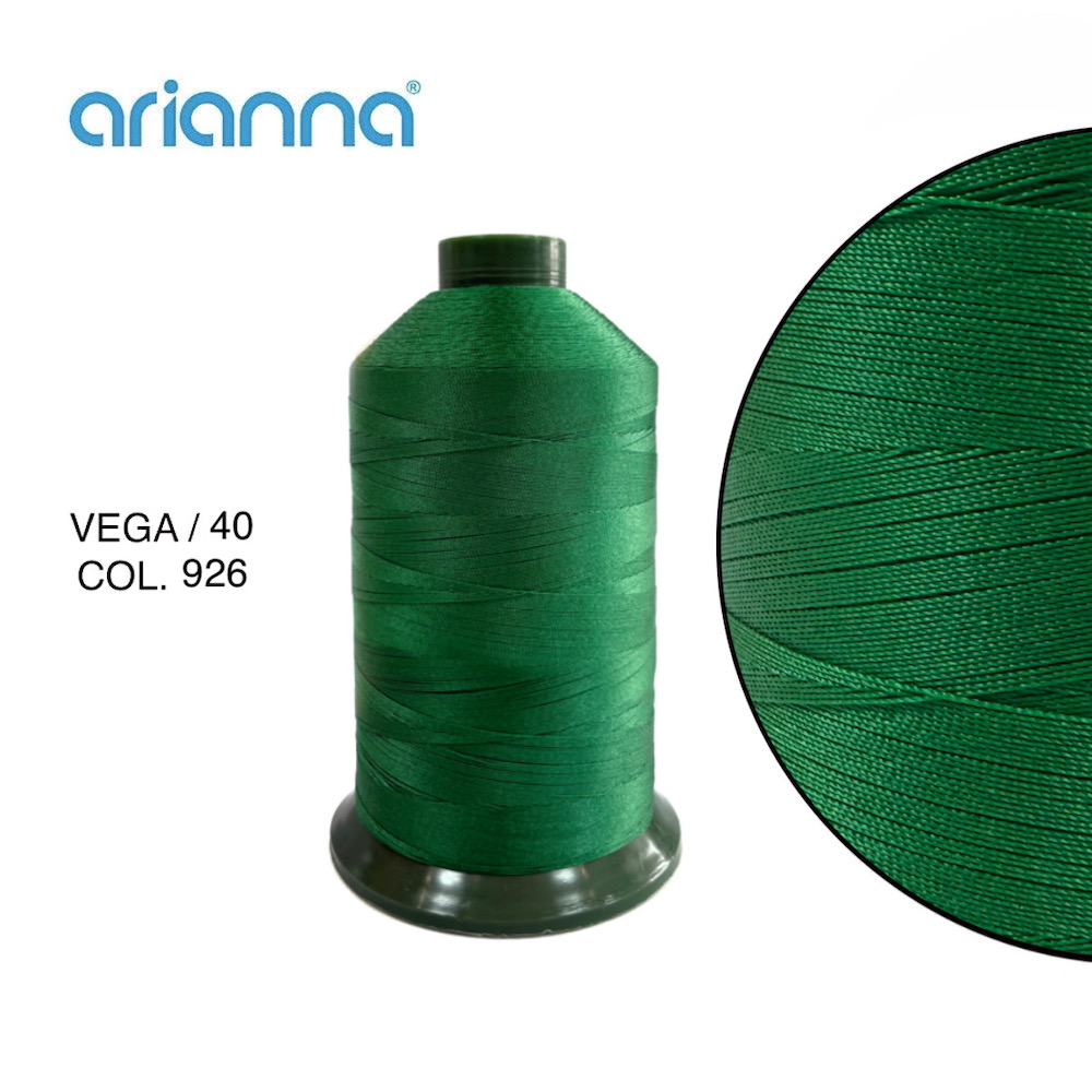 10774  НИТЬ ШВЕЙНАЯ VEGA SUPER 40/3, "ARIANNA", Тройной крутки, намотка 4000 м, толщина-40, состав-1