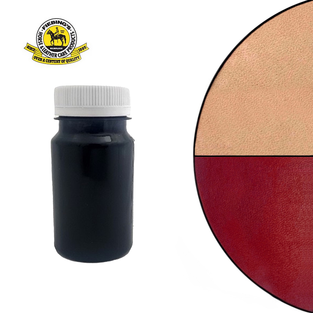 1236  КРАСКА LEATHER DYE, "FIEBING'S", Проникающая краска на спиртовой основе, объем-100 мл, США, Цв
